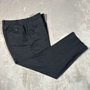 CANALI Current 1934 Pants Trousers Mens 38 Grey 100% Wool Pleated Made In Italy